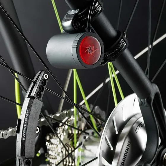 induktions baglygte fra reelight